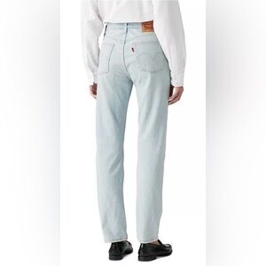 Levi’s Women's Premium 501 Original-Fit Light Wash Straight-Leg Jeans 28x30 EUC